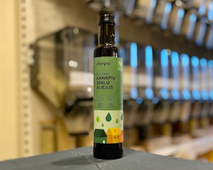 Organic hemp seed oil 250ml (RAW), cold pressed