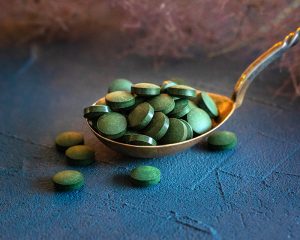Bioloģiskas spirulīnas tabletes 500 mg
