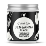 Dabīga balinoša zobu pasta ar aktīvo ogli, piparmētru eļļu, alveju un smiltsērkšķiem, "BEN&ANNA"", bez fluora, 100ml