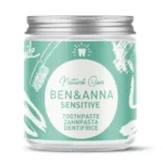 Natural whitening toothpaste with peppermint oil and sage extract, "BEN&ANNA", fluoride-free, 100ml