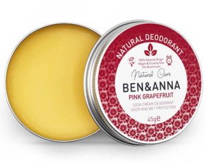 Natural creamy deodorant "Pink grapefruit", "BEN&ANNA", 45g