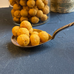 Bioloģiskas žāvētas mango bumbiņas