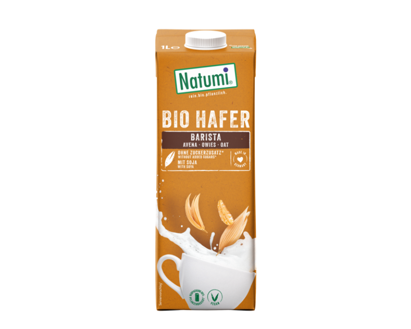 Bioloģisks auzu-sojas dzēriens Bioloģisks auzu-sojas dzēriens "Barista", 1 L, Natumi - Image 1