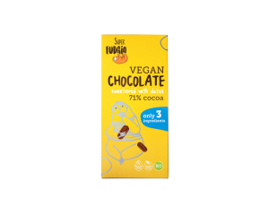 Органический "SUPER FUDGIO" 71% темный шоколад, без глютена, 80 г