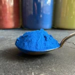 Organic blue spirulina powder