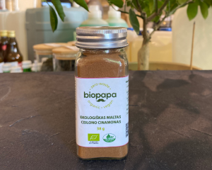 Bioloģisks malts Ceilonas kanēlis