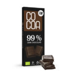 Bioloģiska tumšā šokolāde RAW 99%