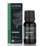 Ekoloģiska piparmētru ēteriskā eļļa, 10 ml, ALTEYA
