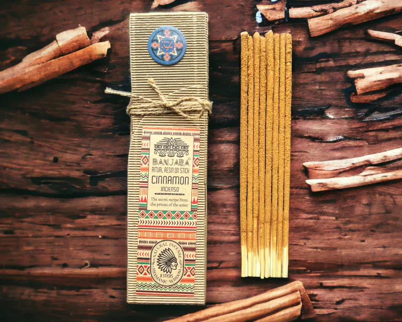 Sveķu vīraki rituāliem Cinnamon Sveķu vīraki rituāliem Cinnamon, 8 gab. - Image 1