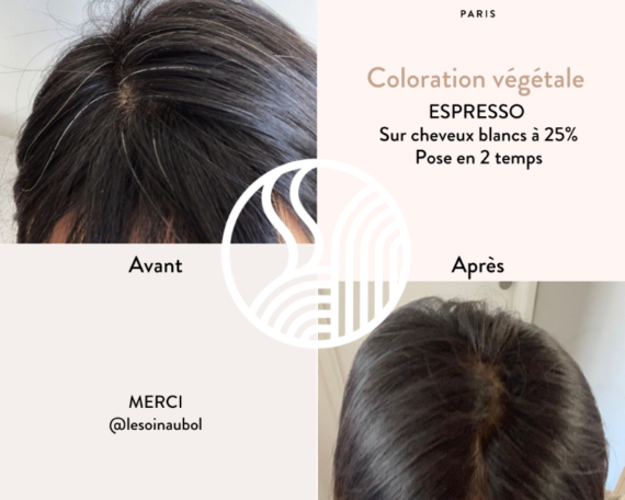 Ekoloģiska matu krāsa “Espresso" - Image 3