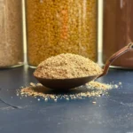 Bioloģisks Gomasio – grauzdētas sezama sēkliņas ar jūras sāli