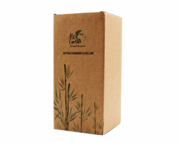 Burka ar koka vāciņu, 9×15 cm, 800 ml - Image 2
