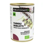 Bioloģiskas konservētas Borlotti pupiņas bez sāls, 400 g