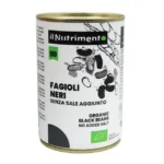 Bioloģiskās konservētās melnās pupiņas (bez sāls) 400 g