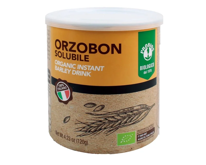 Bioloģisks šķīstošs miežu dzēriens Orzobon 120 g Bioloģisks šķīstošs miežu dzēriens Orzobon, 120 g - Image 1
