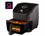 Instant Vortex® Plus nerūsējošā tērauda gaisa friteris ar ClearCook (5,7 L) 6-in-1