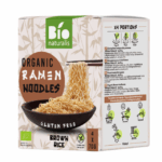 Bioloģiskas brūno rīsu nūdeles Ramen, bez glutēna, 70 g x 4 gab., BIONATURALIS