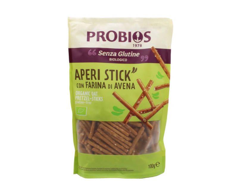 Bioloģiskas auzu standziņas, 100 g Bioloģiskas auzu standziņas, 100 g, PROBIOS - Image 1