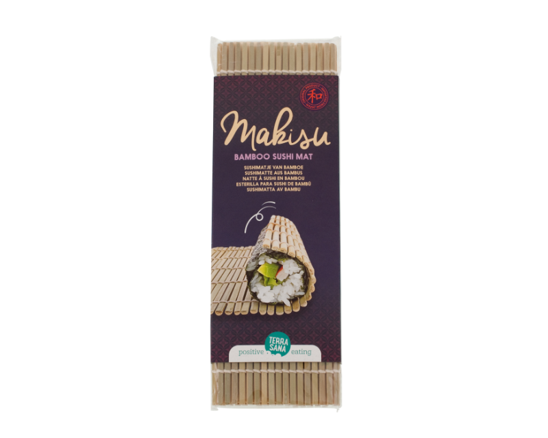 Bambusa suši paklājiņš Makisu Bambusa suši paklājiņš Makisu, 1 gab., TERRASANA - Image 1