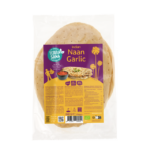 Bioloģiska indiešu naan maize ar ķiplokiem, 240 g, TERRASANA