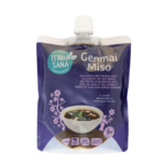 Bioloģiskas sojas un brūno rīsu pasta Genmai Miso, bez glutēna 345 g, TerraSana