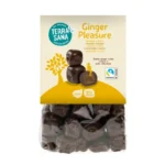 Bioloģiski ingvera gabaliņi šokolādē Ginger Pleasure, 150 g, TERRASANA