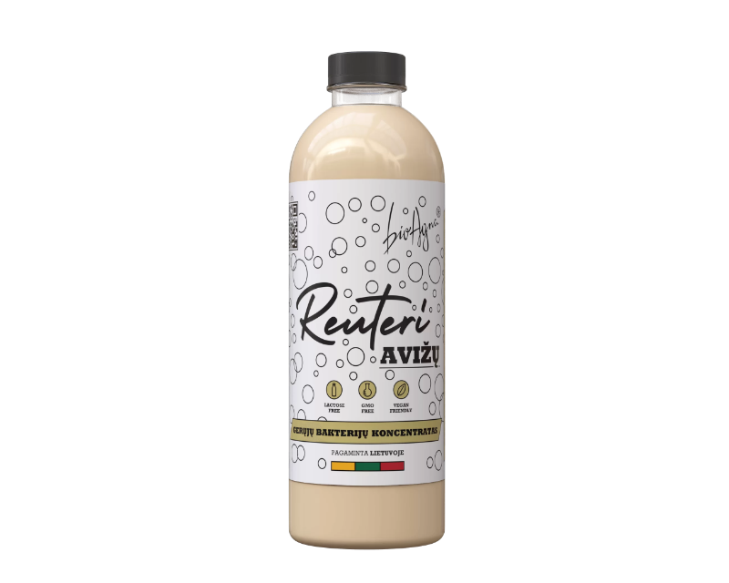 Auzu dzēriens, labvēlīgo baktēriju koncentrāts Auzu dzēriens, labvēlīgo baktēriju koncentrāts, 750 ml - Image 1