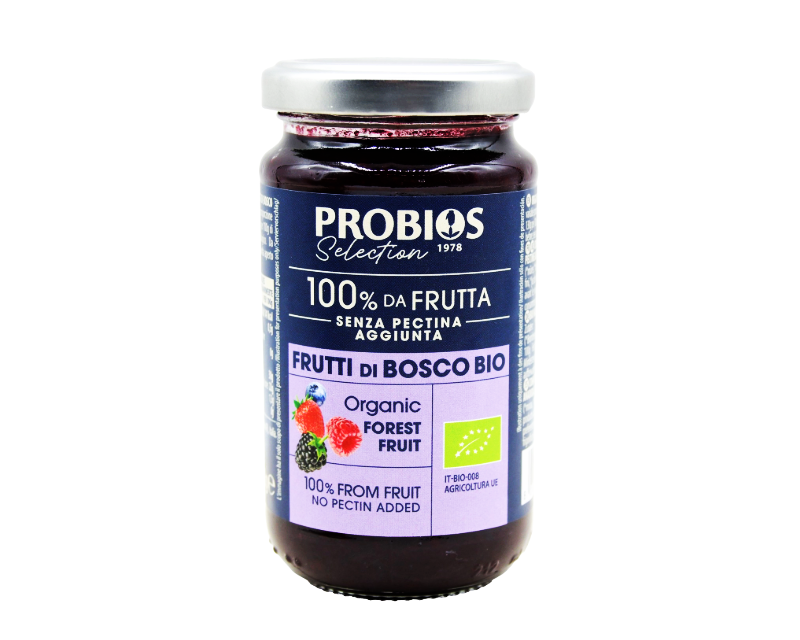 Bioloģisks meža ogu ievārījums bez cukura Bioloģisks meža ogu ievārījums bez cukura, 220 g, PROBIOS - Image 1