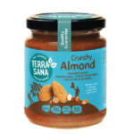 Bioloģisks kraukšķīgais mandeļu krēms, 250 g, TERRASANA