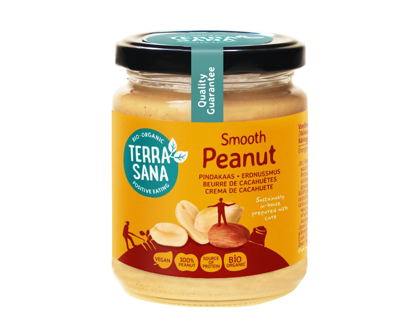Bioloģisks maigais zemesriekstu sviests Bioloģisks maigais zemesriekstu sviests, 500 g, TERRASANA - Image 1